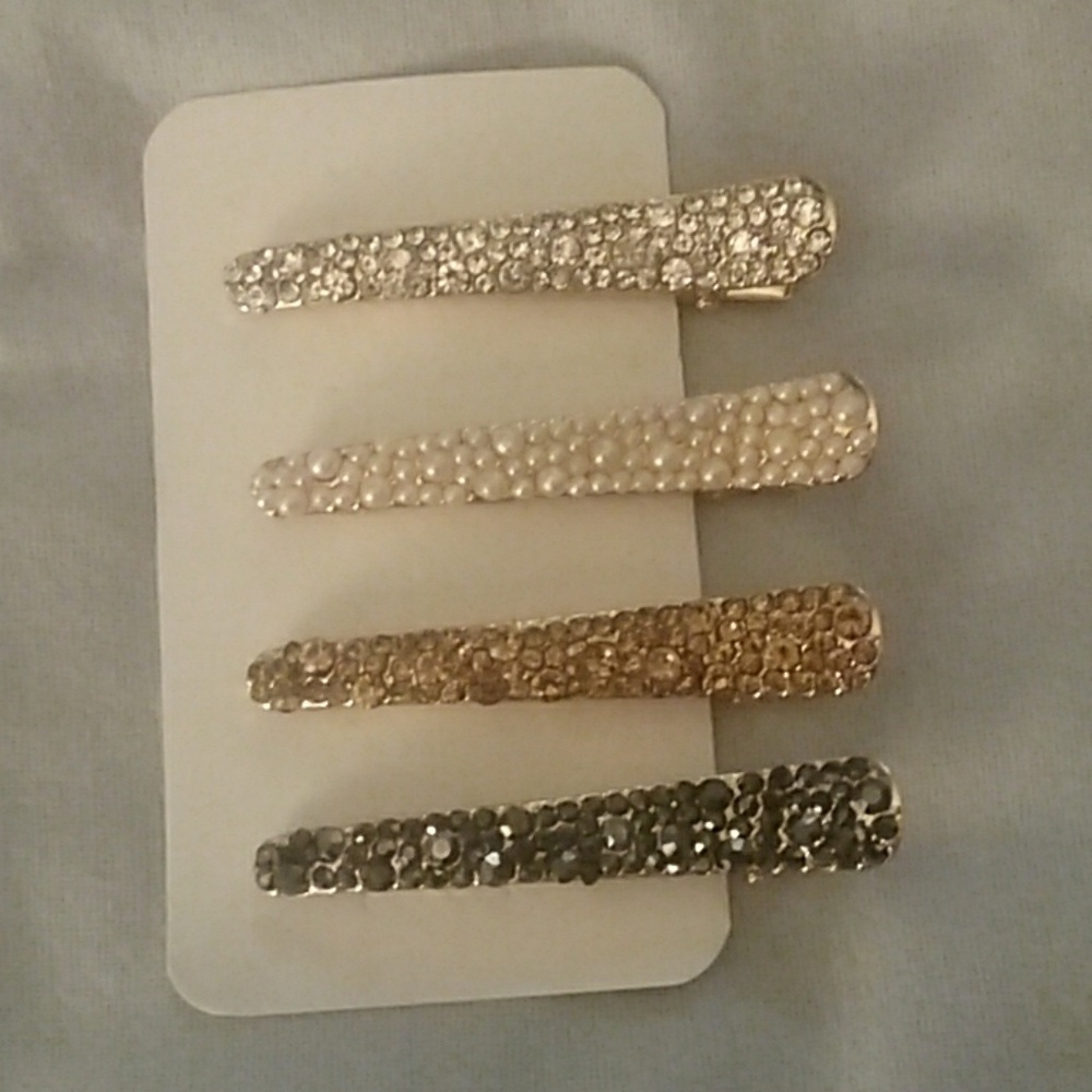 *SOLD* Glamorous Sparkly Hair Clips